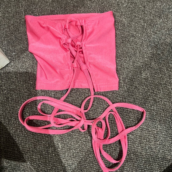 pink tube top - Picture 1 of 2